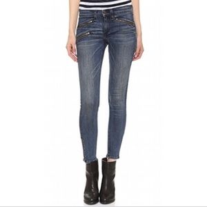 Rag & Bone | Crop Zipper Jeans Size 26
